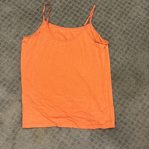 time and tru orange tank top - Picture 3 of 3